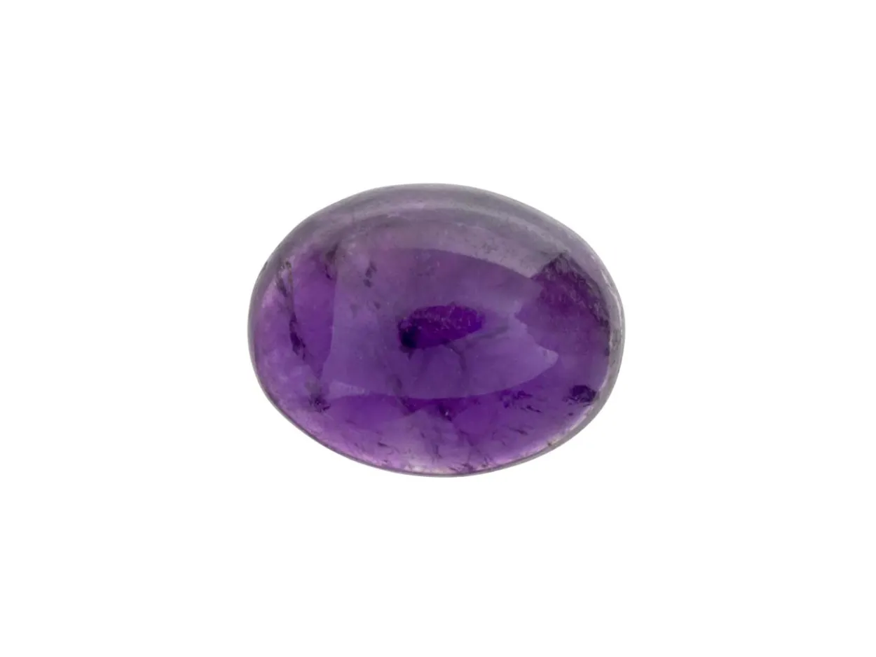 Amethyst, Oval Cabochon, 9x7mm