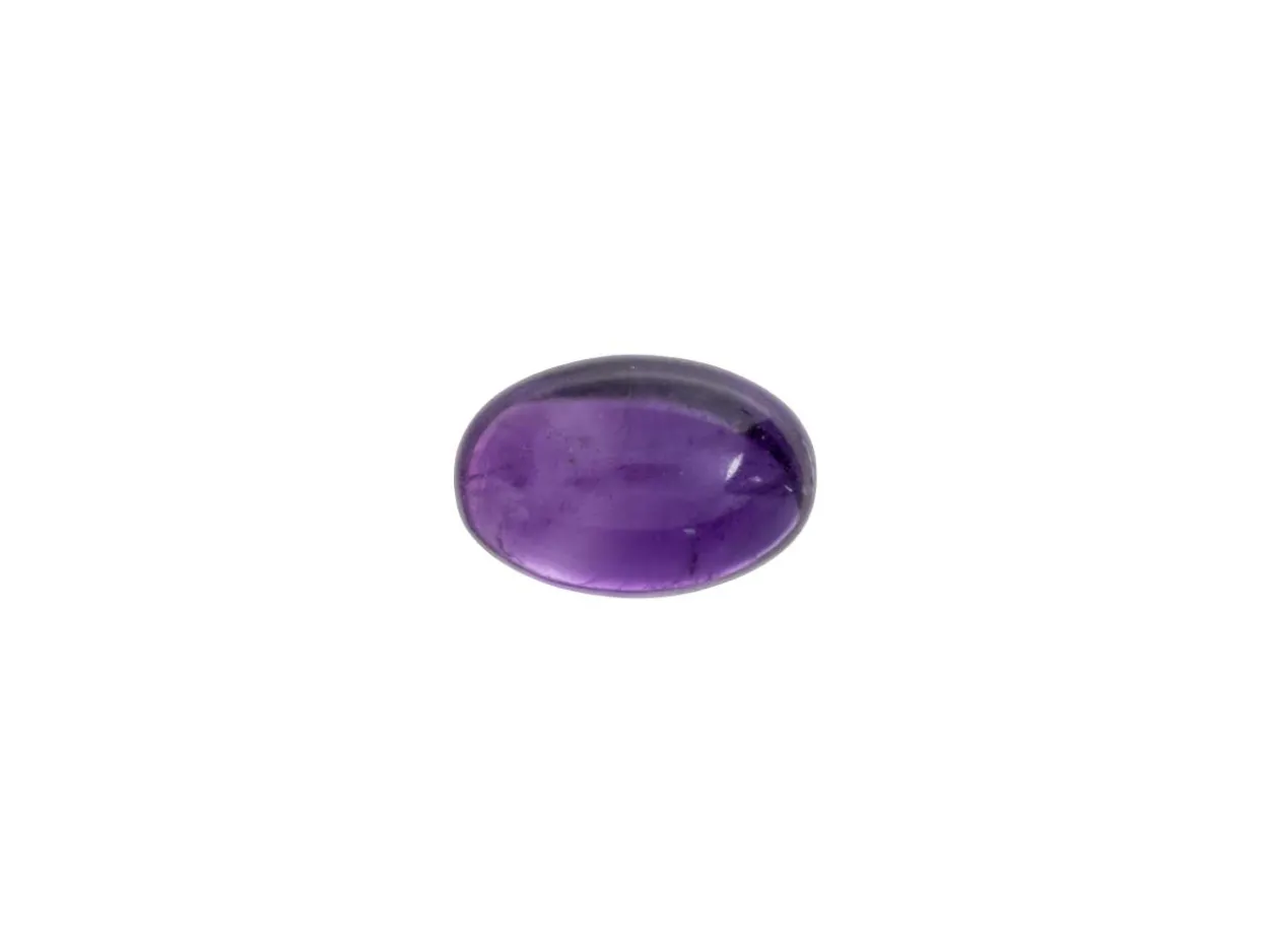 Amethyst, Oval Cabochon, 6x4mm