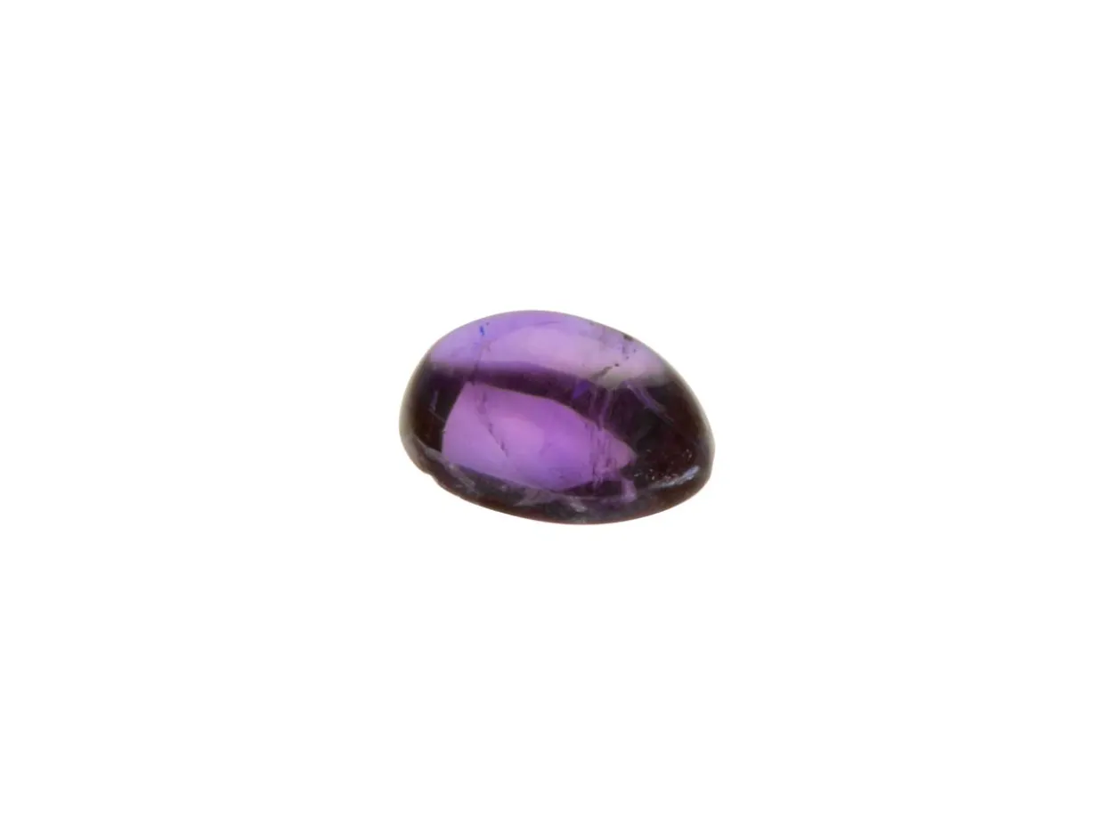 Amethyst, Oval Cabochon, 6x4mm