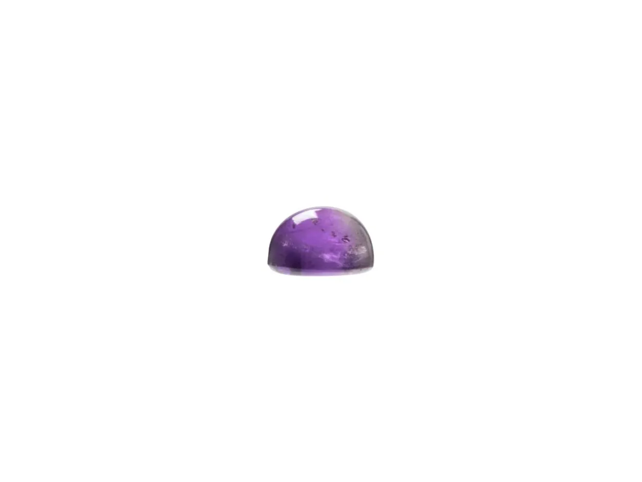 Amethyst, Round Cabochon, 3.5mm