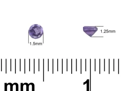 Amethyst, Round, 1.5mm