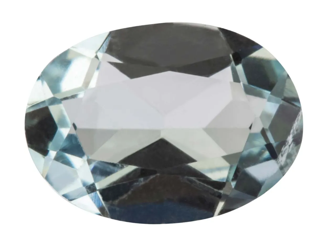 Aquamarine, Oval, 7x5mm