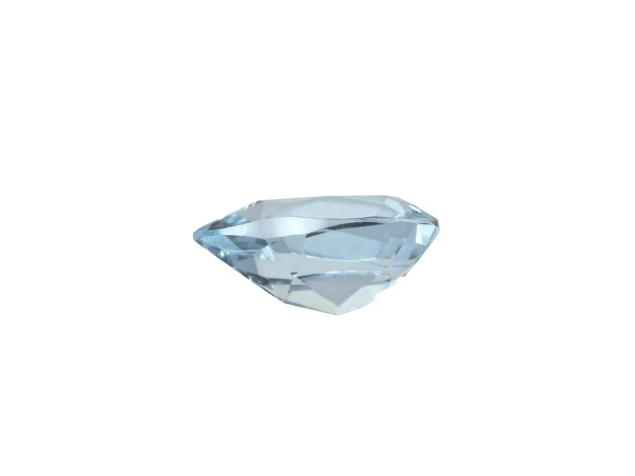 Aquamarine, Pear, 8x5mm