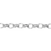 Argentium 960 2.4mm Oval Belcher Chain Loose Unhallmarked