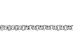 Argentium 960 2.3mm Round Belcher Chain Loose Unhallmarked