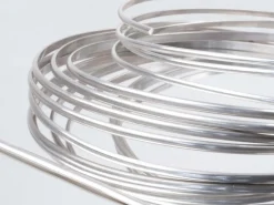 Argentium 940 Silver D Shape 6.0mm X 2.5mm