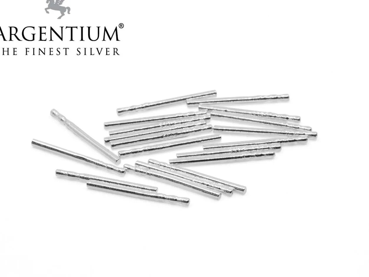 Argentium 960 Silver Ear Pin 11.0mm X 0.8mm ,pk 20
