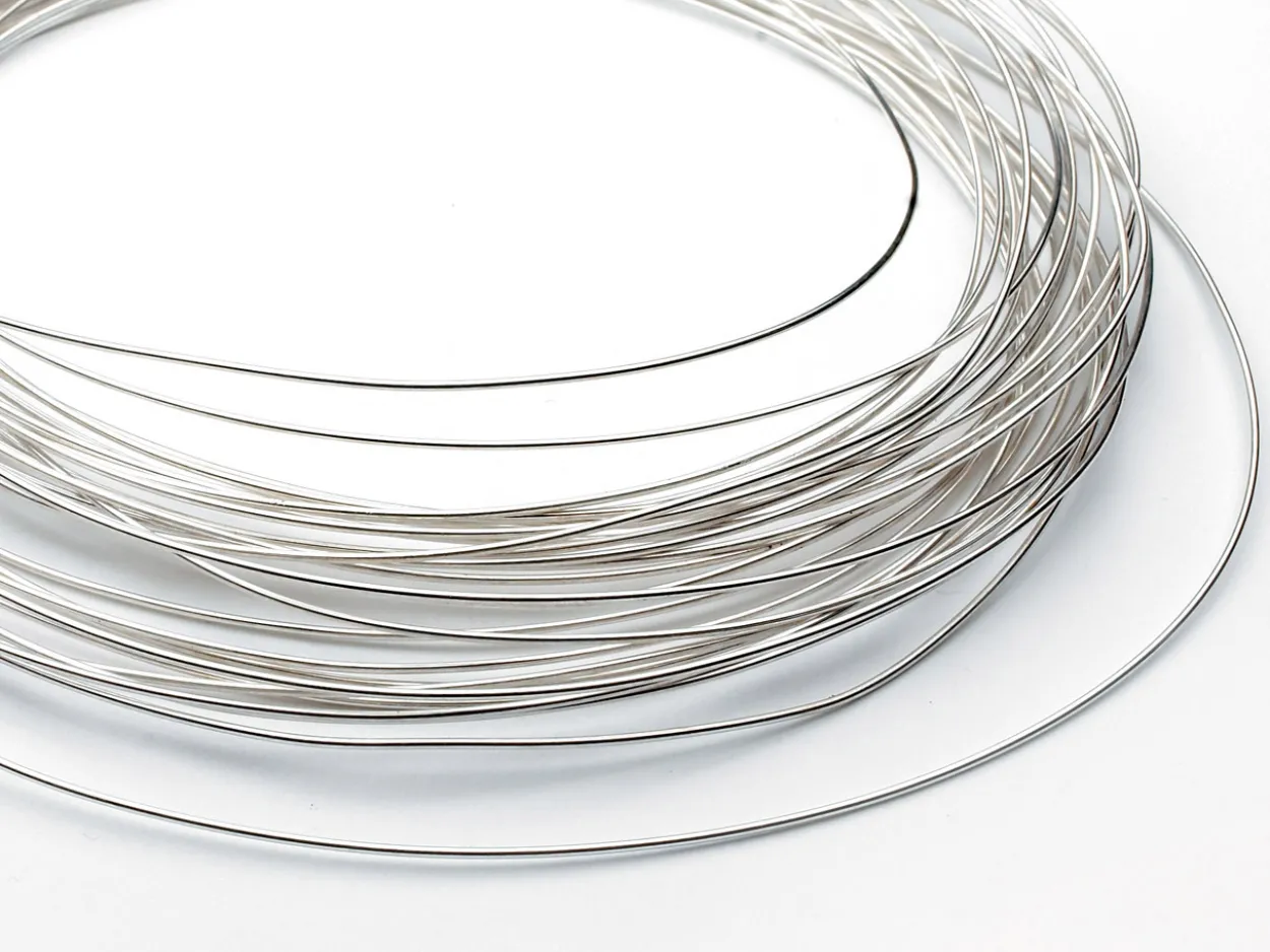 Argentium Silver Solder Easy Round Wire 0.80mm