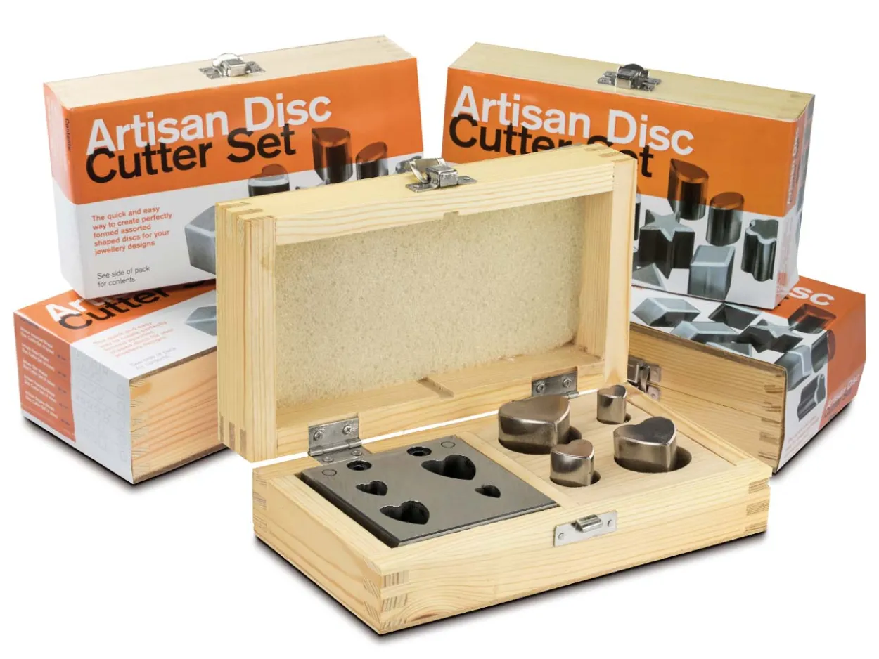 Artisan Heart Shape Disc Cutter Set, 4 Sizes