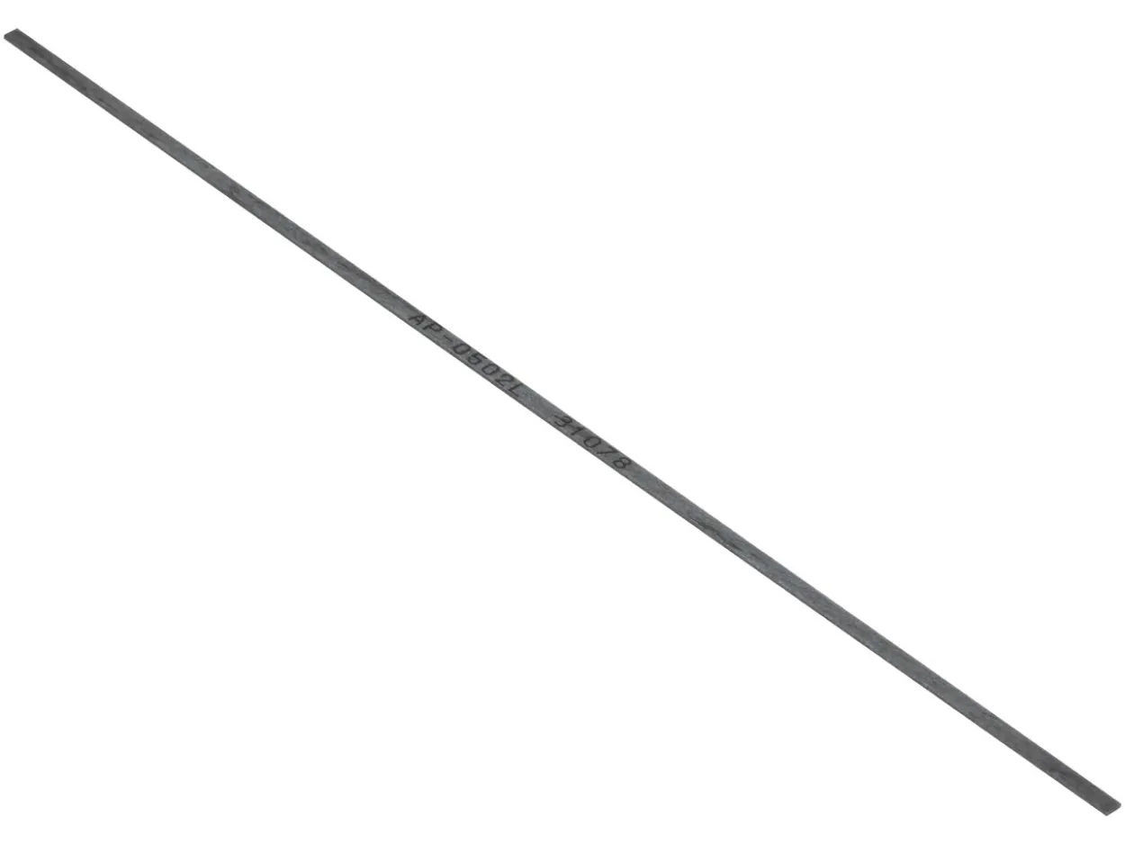 Badeco Ceramic Flat Filing Stick 0.5mm X 2mm X150mm, Grit 600