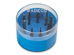 Badeco Hardened Silver Steel Tips Mixed Box Of 9