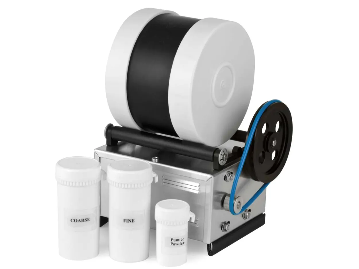 Barrel Tumbling Machine 2lb With Stone Polishing Kit