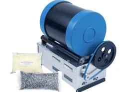 Barrel Tumbling Machine 3lb With Metal Polishing Kit