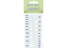 Beadalon Artistic Wire Acrylic Drawplate For Knitted Wire, 22 Hole