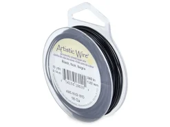 Beadalon Artistic Wire 18 Gauge Black 1.0mm X 9.1m