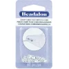 Beadalon Silver Plated Crimp Tubes For Stretch Cord Fits 0.8mm Stretch Cord Pack of 80