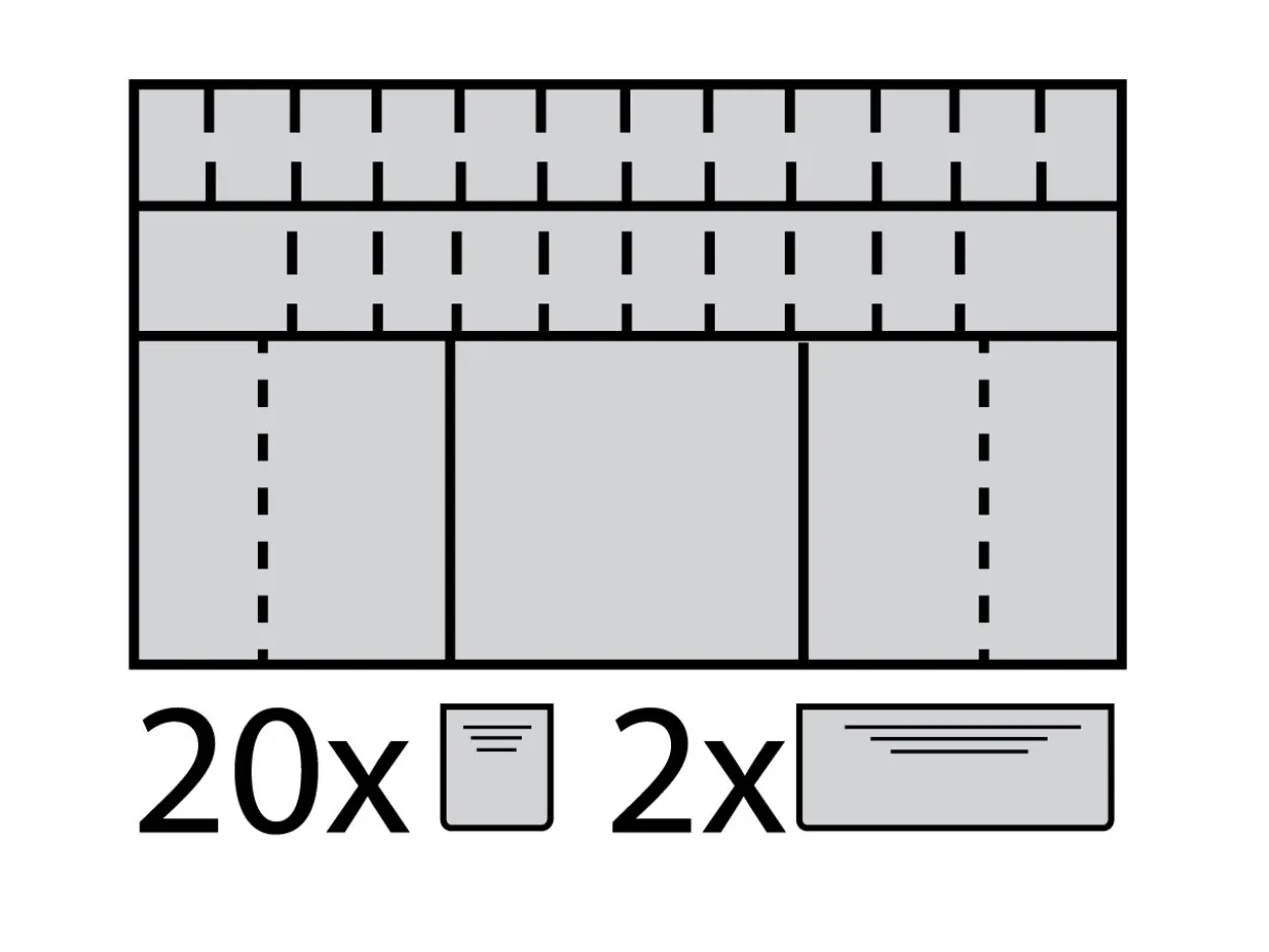 Beadsmith Organiser Box 28 Compartments
