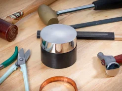 Bench Block Anvil Low Dome With Rubber Base