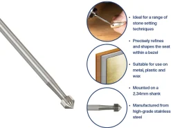 Bench Essentials By Cooksongold Setting Burr 4.5mm