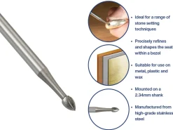 Bench Essentials By Cooksongold Burr Bud 1.8mm