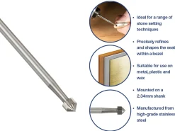 Bench Essentials By Cooksongold Setting Burr 0.9mm