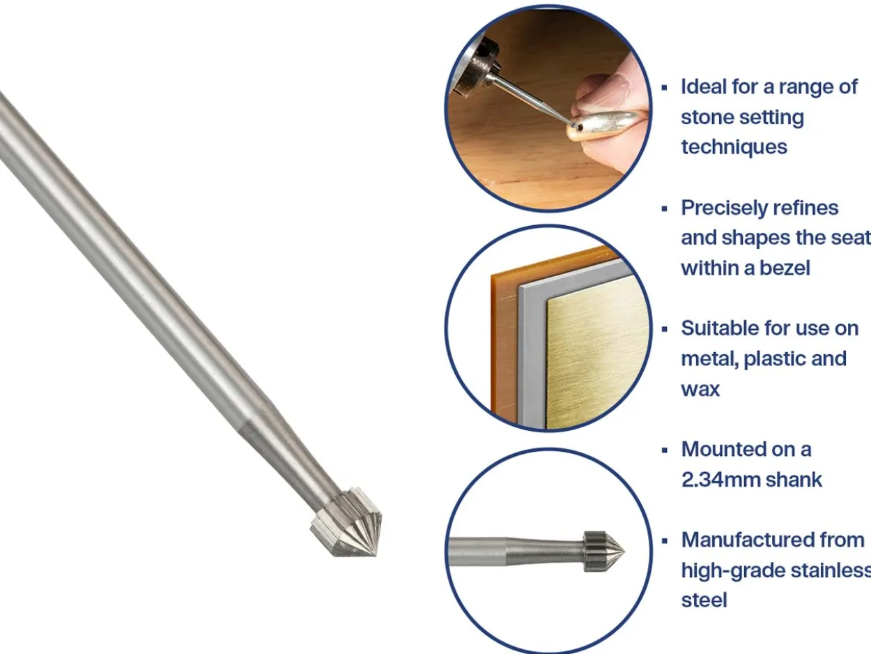 Bench Essentials By Cooksongold Setting Burr 0.9mm