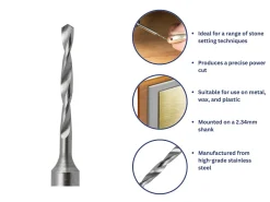 Bench Essentials By Cooksongold Shank Drill 1.40mm