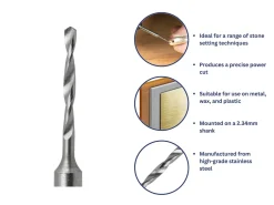 Bench Essentials By Cooksongold Shank Drill 2.10mm
