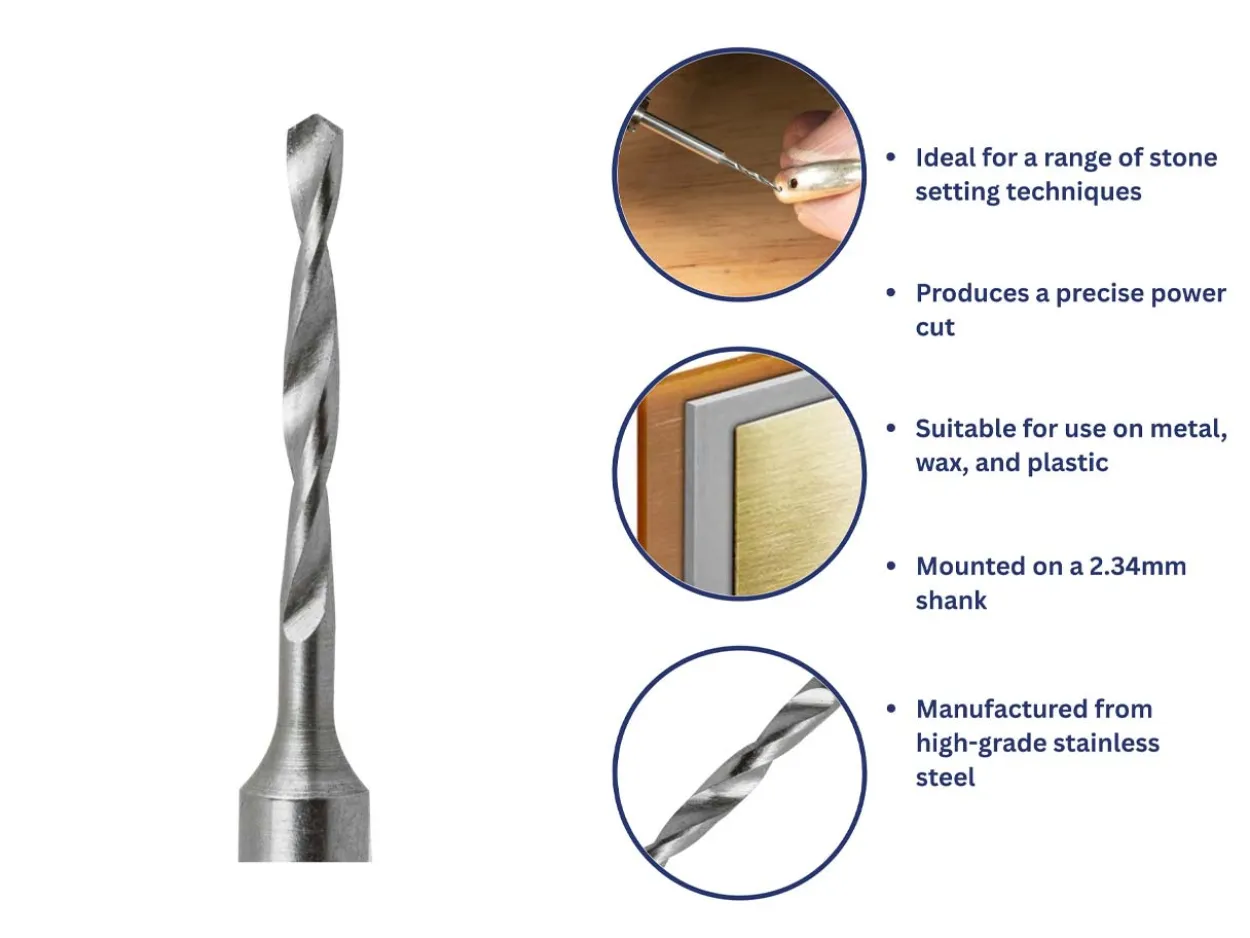 Bench Essentials By Cooksongold Shank Drill 0.70mm