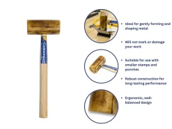 Bench Essentials By Cooksongold Rawhide Mallet 37mm