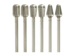 Bench Essentials By Cooksongold Wax Burr Set, Three Shapes
