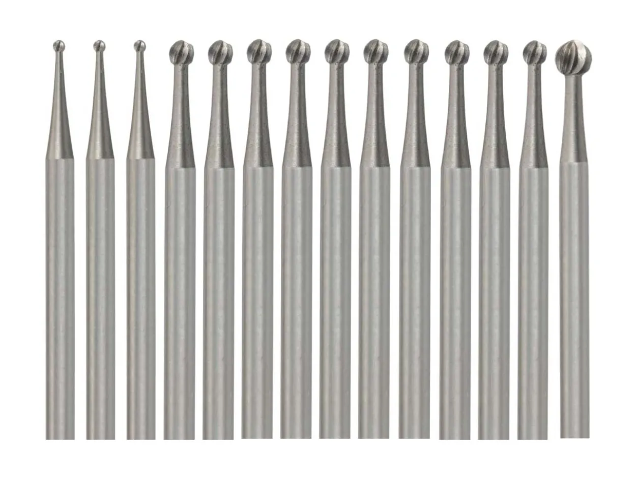 Bench Essentials By Cooksongold Burr Round Set 1.7 - 3.0mm
