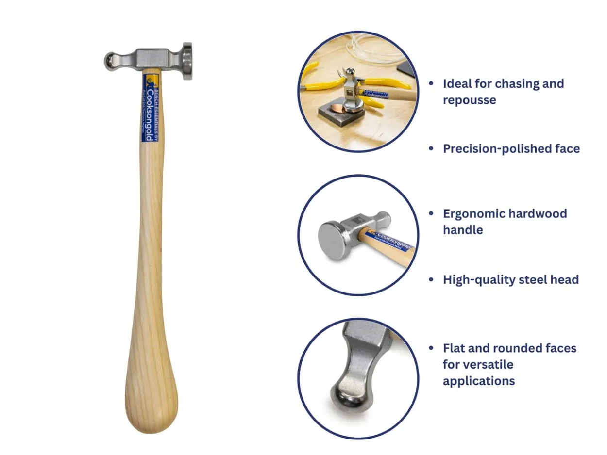 Bench Essentials By Cooksongold Starter Hammer Set