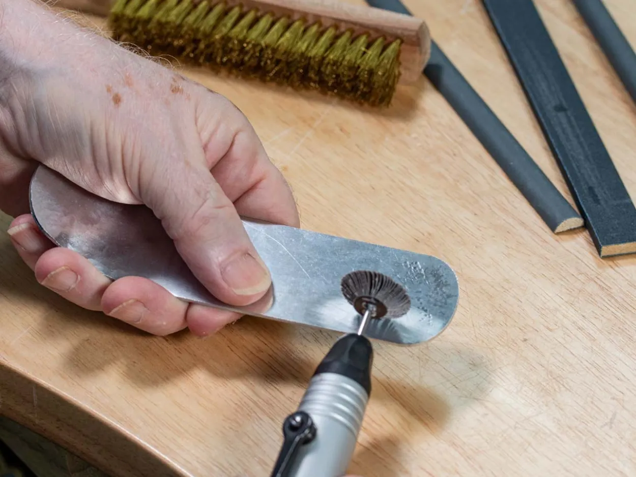 Bench Essentials By Cooksongold Emery Flap Wheel Knife Edge Set