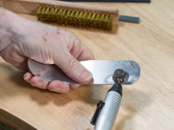 Bench Essentials By Cooksongold Emery Flap Wheel, Square Edge, 240 Grit