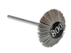 Bench Essentials By Cooksongold Emery Flap Wheel, Knife Edge, 800 Grit