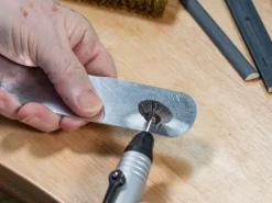 Bench Essentials By Cooksongold Emery Flap Wheel, Knife Edge, 800 Grit
