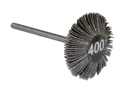 Bench Essentials By Cooksongold Emery Flap Wheel, Knife Edge, 400 Grit