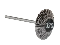 Bench Essentials By Cooksongold Emery Flap Wheel, Knife Edge, 320 Grit