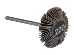 Bench Essentials By Cooksongold Emery Flap Wheel, Knife Edge, 220 Grit