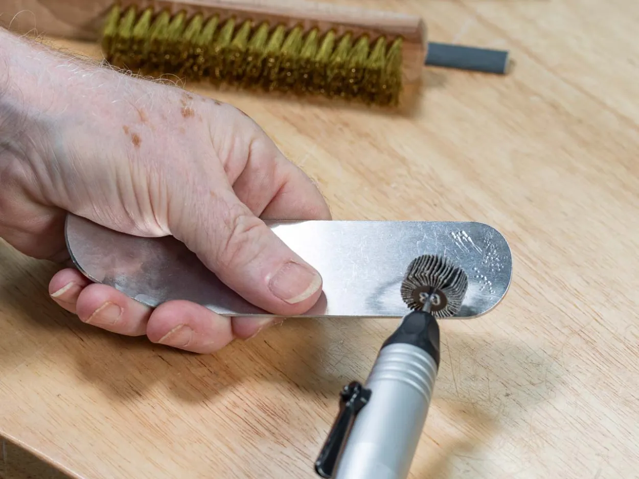Bench Essentials By Cooksongold Emery Flap Wheel, Square Edge, 100 Grit