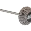 Bench Essentials By Cooksongold Emery Flap Wheel, Oval, 400 Grit
