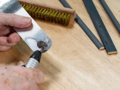 Bench Essentials By Cooksongold Emery Flap Wheel, Oval, 400 Grit