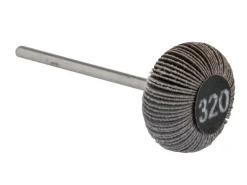 Bench Essentials By Cooksongold Emery Flap Wheel, Oval, 320 Grit