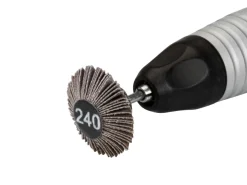 Bench Essentials By Cooksongold Emery Flap Wheel, Knife Edge, 240 Grit