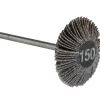 Bench Essentials By Cooksongold Emery Flap Wheel, Knife Edge, 150 Grit