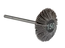 Bench Essentials By Cooksongold Emery Flap Wheel, Knife Edge, 150 Grit
