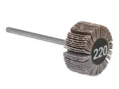 Bench Essentials By Cooksongold Emery Flap Wheel, Square Edge, 220 Grit
