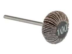 Bench Essentials By Cooksongold Emery Flap Wheel, Oval, 100 Grit