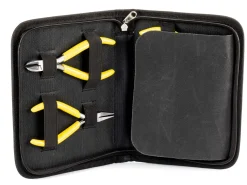 Bench Essentials By Cooksongold Zipper Case With 5 Pliers - Mixed Set